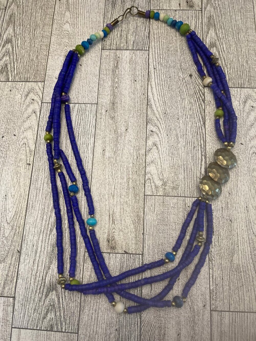 1980's Retro Beaded Necklace